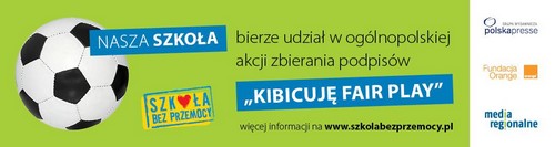 szkola bez przemocy baner