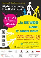 8.Plakat kampanii  biała laska 1