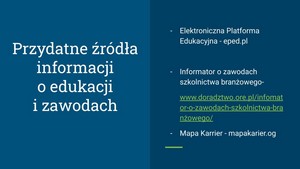 Przydatne źródła informacji