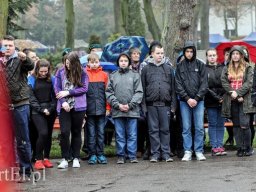 Uroczystość przy tablicy pamiątkowej