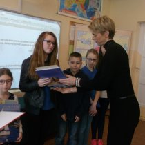 Uroczyste rozdanie nagród w konkursie międzyszkolnym 1