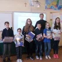 Uroczyste rozdanie nagród w konkursie międzyszkolnym 1