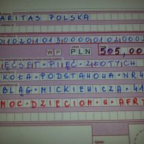 Pomoc dzieciom z Afryki